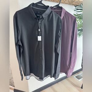 Bundle! Awareness by Kenneth Cole Modern Fit Micro-dot dress shirts.